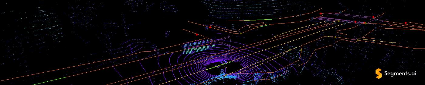 Automotive polyline annotation result