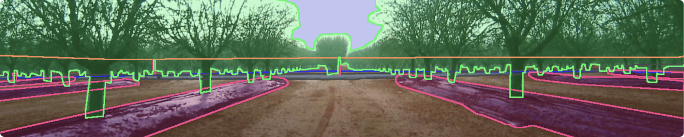 BlueWhite obstacle recognition